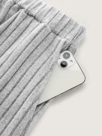 Stretchy-Fit Ribbed Texture Lounge Set
