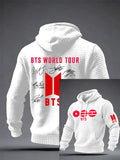 Men'S 2026 Bts Comeback Printed Hoodie