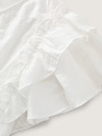 Supersoft Lotus Leaf Sleeve Flowy Blouse