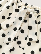 Polka Dot Charm Flowy Tank Top
