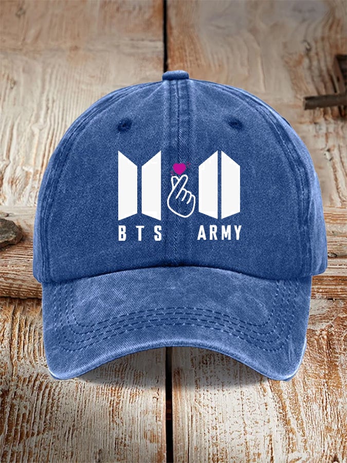 Unisex K-pop Print Baseball Cap