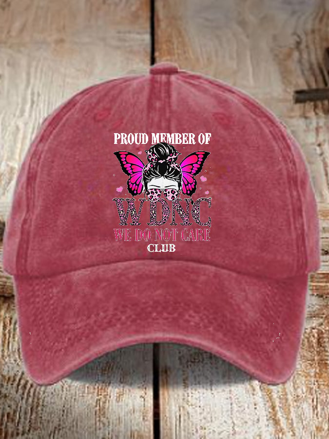 🔥Buy 3 Get 15% Off🔥Unisex Retro Proud Member Of WDNC Club Print Baseball Cap