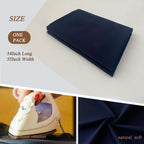 1.5 Yard Light Weight Canvas,100% Cotton Fabric by The Yard in Solid Color,55 Inches Wide Width,Soft Material for Sewing Material Apparel Cloth,Navy Color