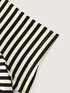 Stretchy Classic Striped Print T-Shirt