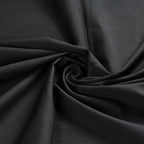 1 Yard Black Cotton Fabric by The Yard 2 Yard 57 Inch Wide 125 GSM Light Weight Broadcloth