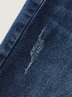 Hip Lifting No Gap Waist Skinny-Fit Denim Shorts