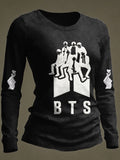 Women's K-pop Print T-Shirt