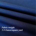 1.5 Yard Light Weight Canvas,100% Cotton Fabric by The Yard in Solid Color,55 Inches Wide Width,Soft Material for Sewing Material Apparel Cloth,Navy Color