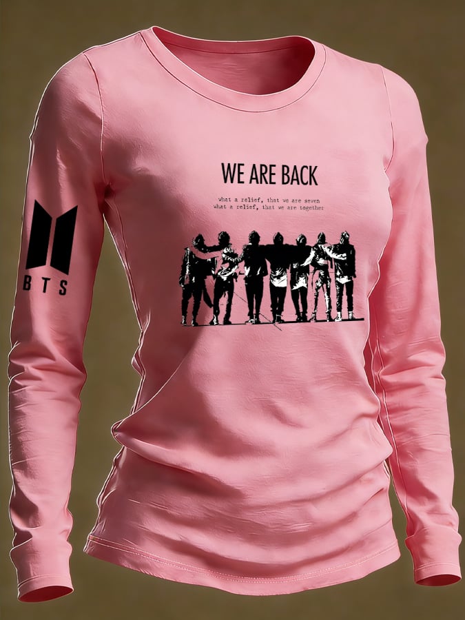 Women's Retro Leisure  Print Shirt