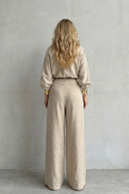 Elisavette – Tailored elegance – Two-piece wide-leg set