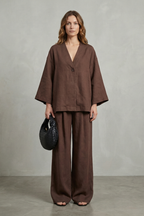 Morvella – Relaxed wrap silhouette – Two piece set