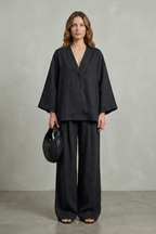 Morvella – Relaxed wrap silhouette – Two piece set