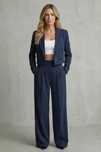 Stravelle – Tailored striped elegance – Two piece set