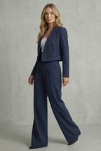 Stravelle – Tailored striped elegance – Two piece set
