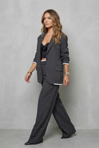 Talia – Elegant Wide-Leg Pantsuit Set – Two-Piece Power Look