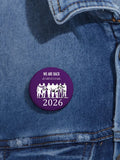 Unisex BTS Fan Print Brooch For