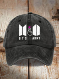 Unisex K-pop Print Baseball Cap
