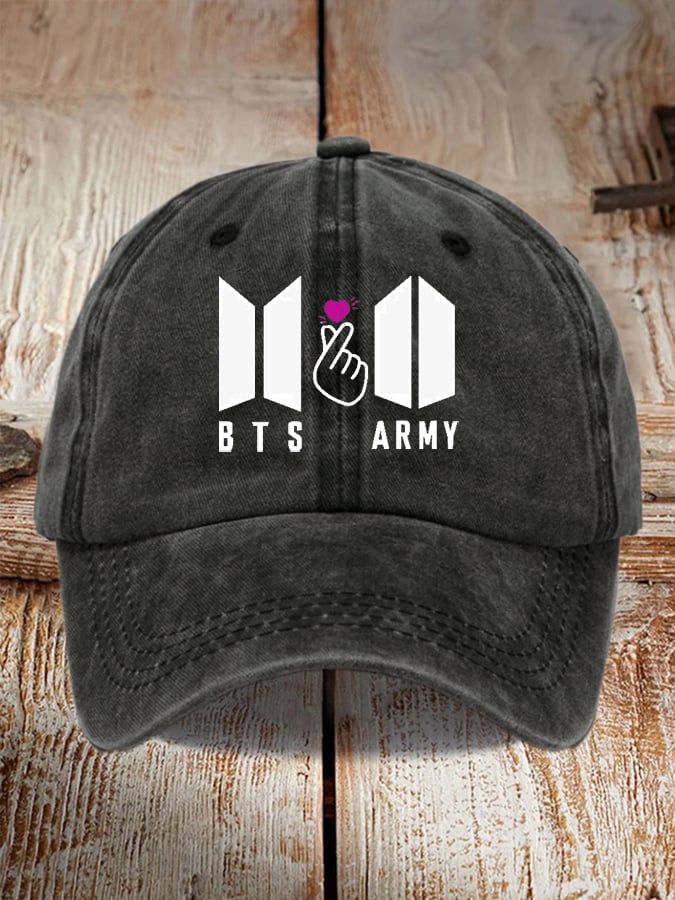 Unisex K-pop Print Baseball Cap