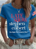 Retro Last Show 05.21.2026 The Night The Laughter Died Print T-Shirt