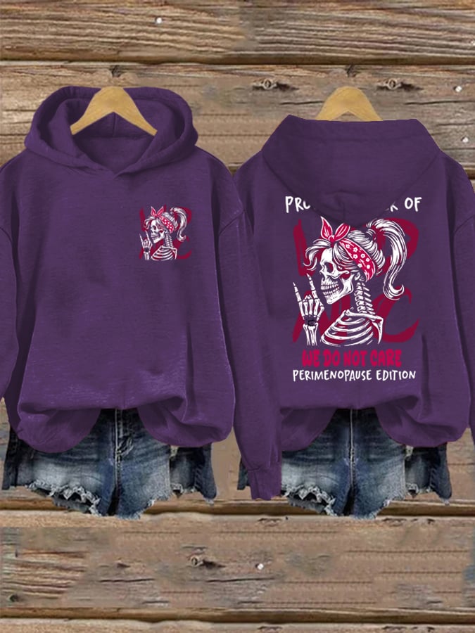 Women's  WDNC Menopause And Perimenopause Print Sweatshirt
