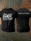 🔥Buy 3 Get 15% Off Men's Retro Last Show Print T-Shirt