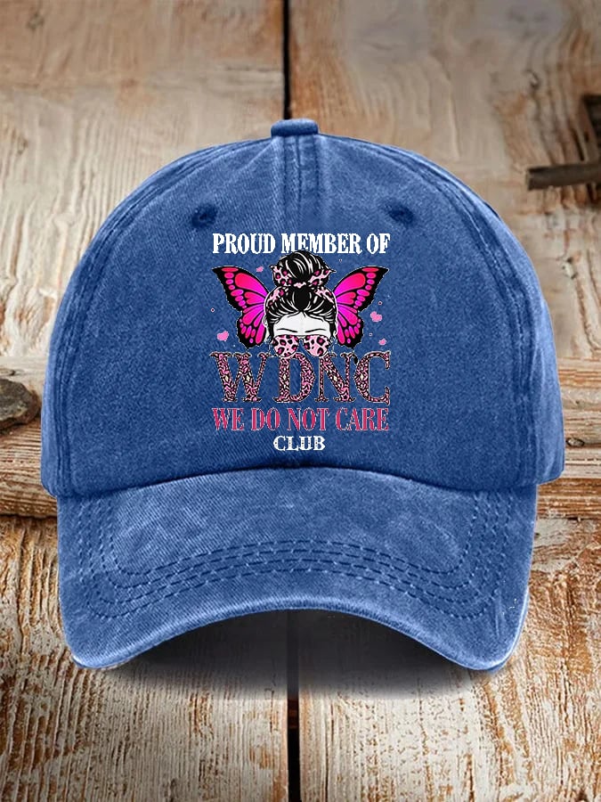 🔥Buy 3 Get 15% Off🔥Unisex Retro Proud Member Of WDNC Club Print Baseball Cap