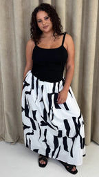 Jersey Cami Maxi Dress Mono
